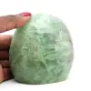 Grüner fluorit, polierte freiform - 0