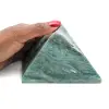 Grüne jaspis-pyramide - 0