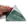 Grüne jaspis-pyramide - 0