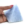 Blaue calcitpyramide - 0