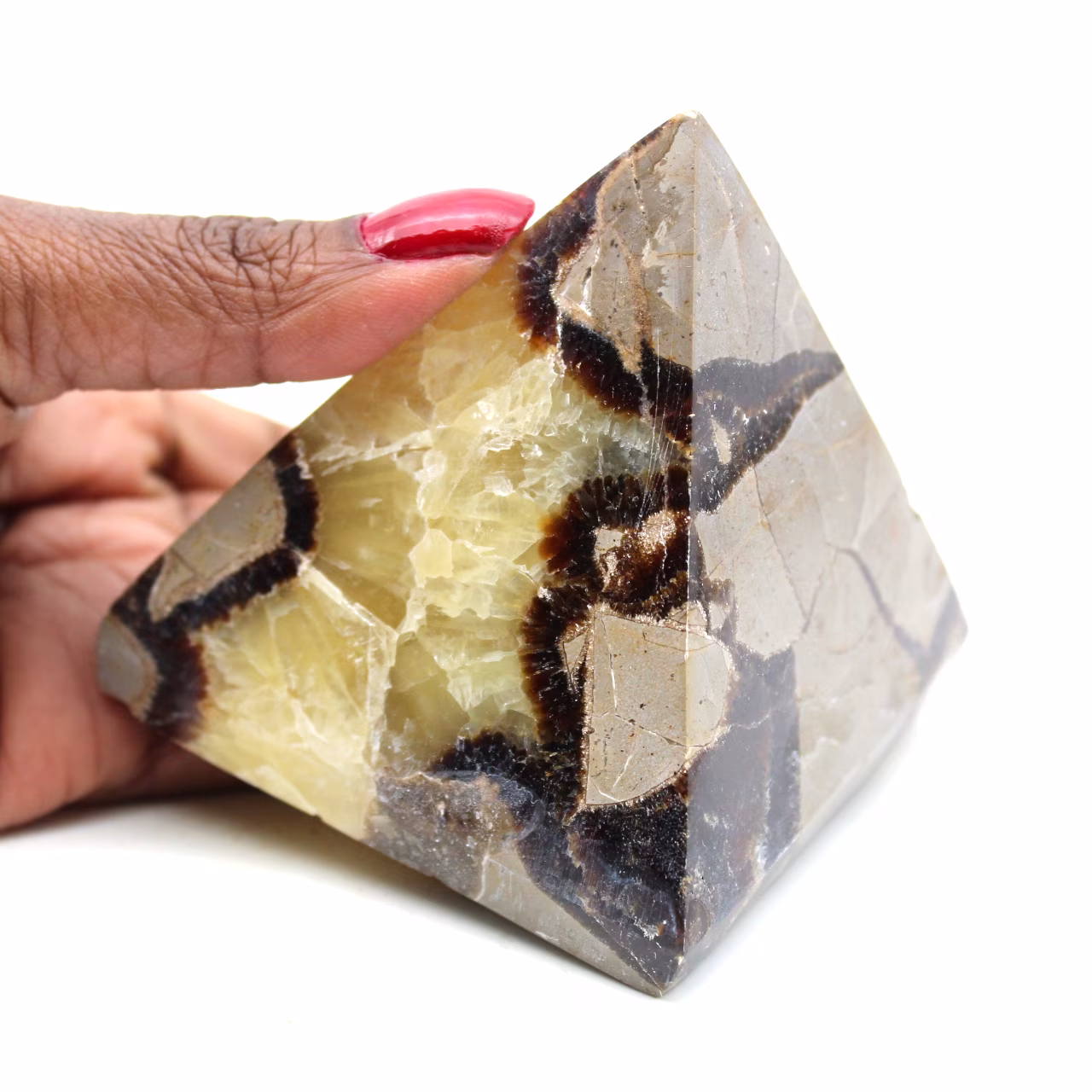 Pyramide in septarien