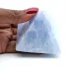 Blaue calcitpyramide - 0