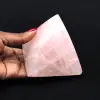 Pyramide aus rosenquarz - 0