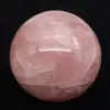 Kugel aus rosenquarz - 0