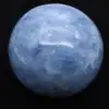 Blaue calcitkugel - 0