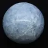 Blaue calcitkugel - 0