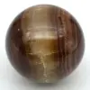 Braune calcitkugel - 0