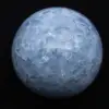 Blaue calcitkugel - 0