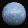 Blaue calcitkugel - 0