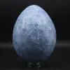 Blaues calcit-mineral-ei - 2