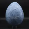 Blaues calcit-mineral-ei - 3
