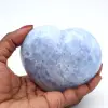 Herz aus blauem calcit - 0