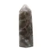 Poliertes Rauchquarzprisma - 2