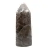 Poliertes Rauchquarz-Prisma - 0
