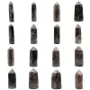 Poliertes Rauchquarz-Prisma - 0