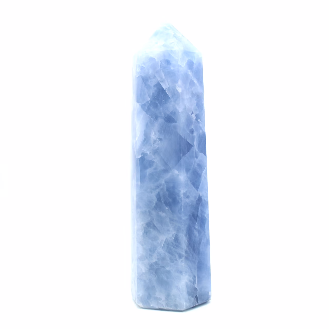 blaues Calcit-Prisma