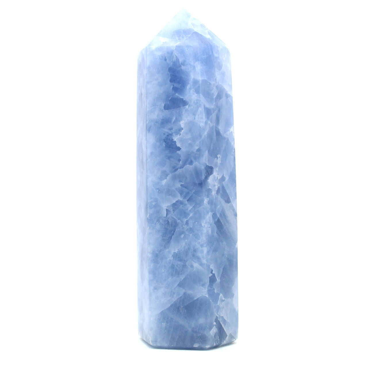 blaues Calcit-Prisma