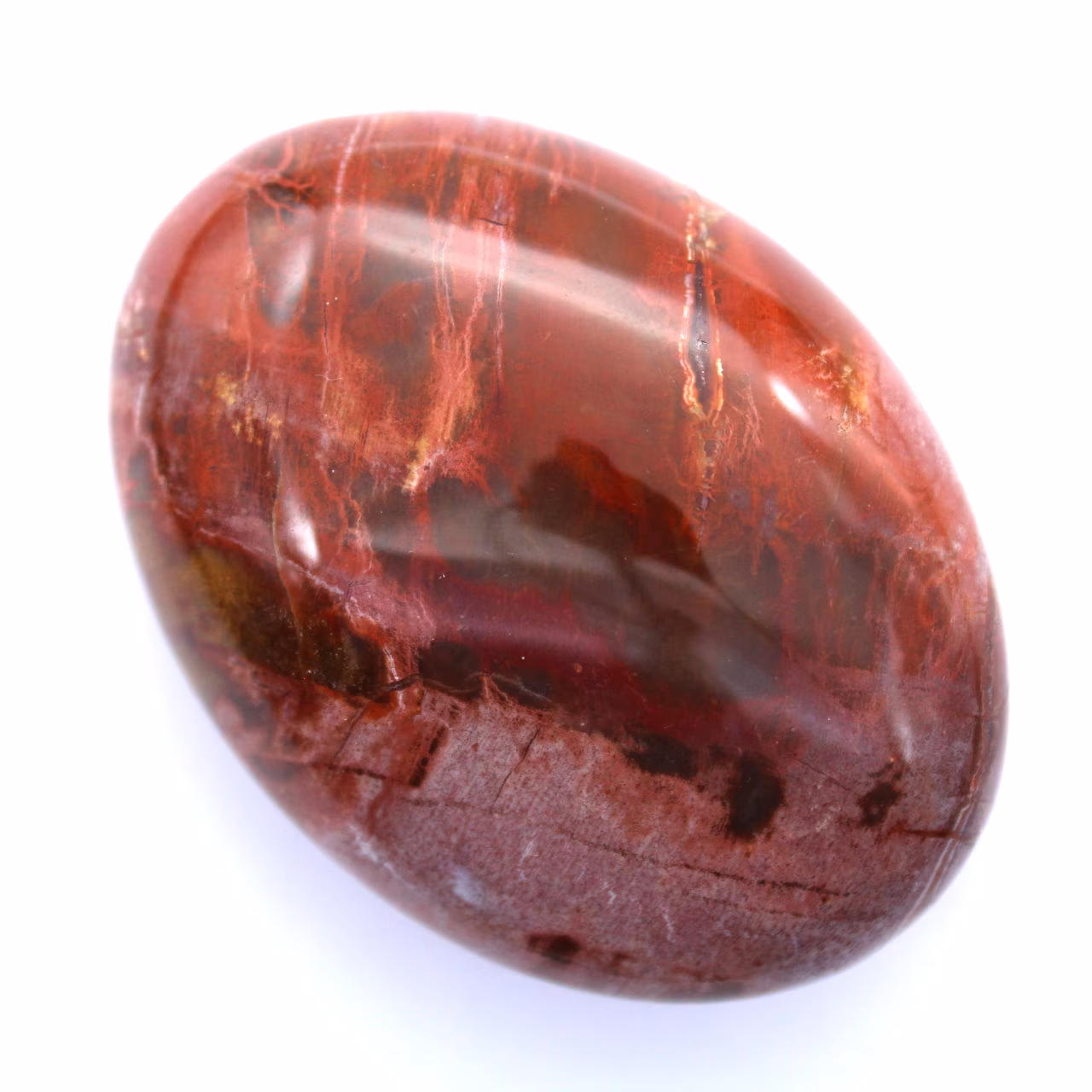 Roter jaspis-kiesel