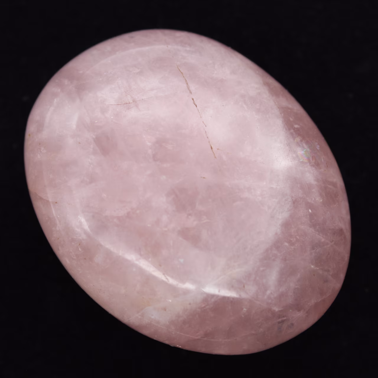 Kiesel aus rosenquarz