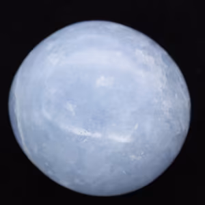 Blaue calcit-kiesel