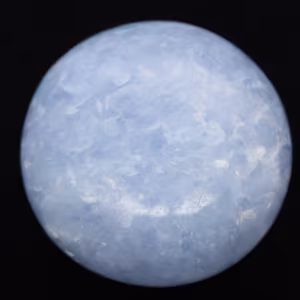 Blaue calcit-kiesel