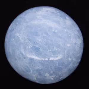 Blaue calcit-kiesel