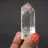 Quarzprisma mit chloriteinschluss