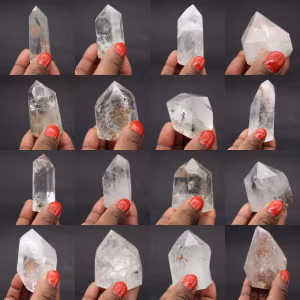 Bitterminiertes quarzprisma