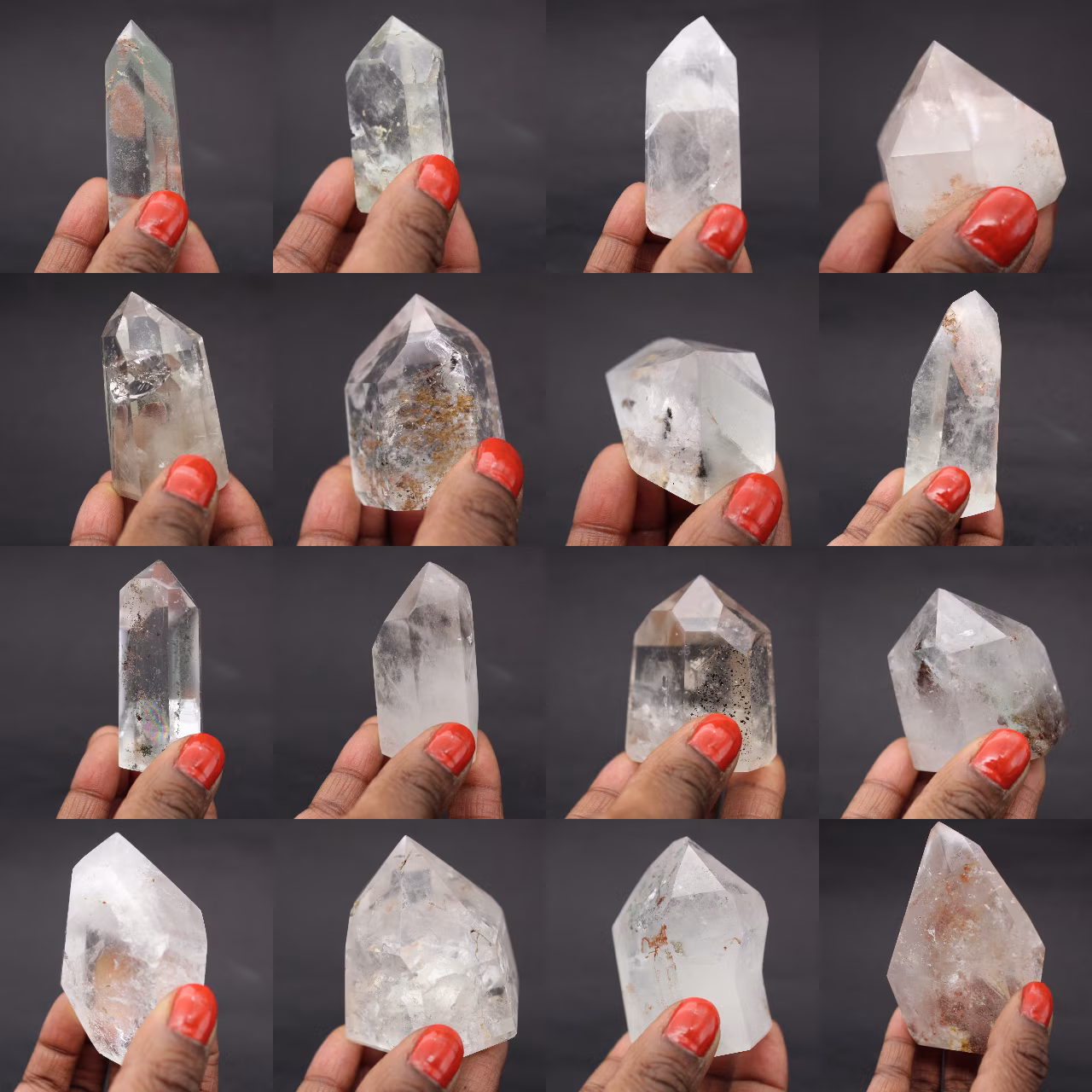 Bitterminiertes quarzprisma