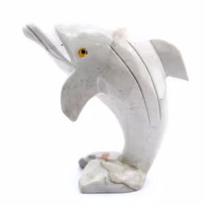Delphin aus Speckstein