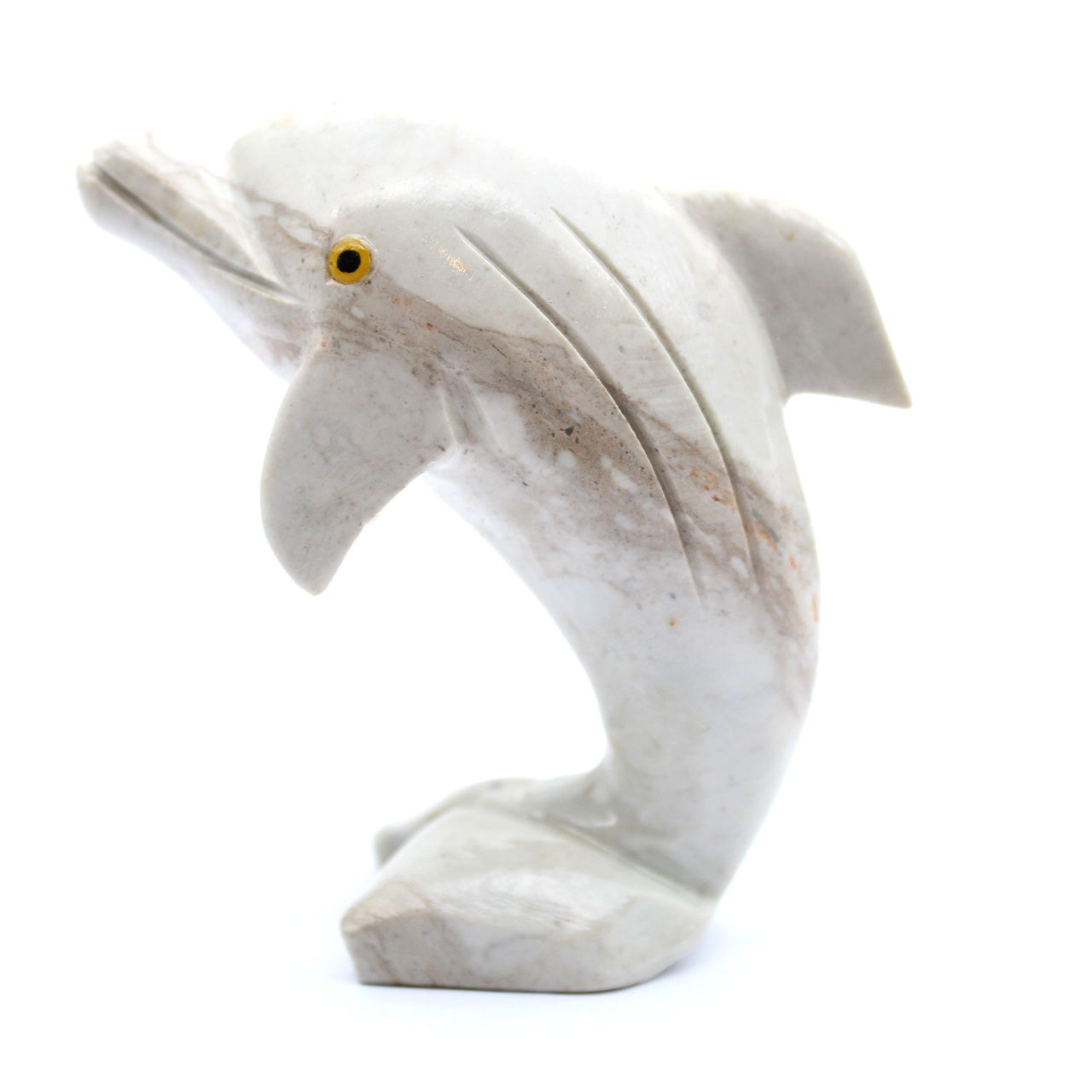Delphin aus Speckstein