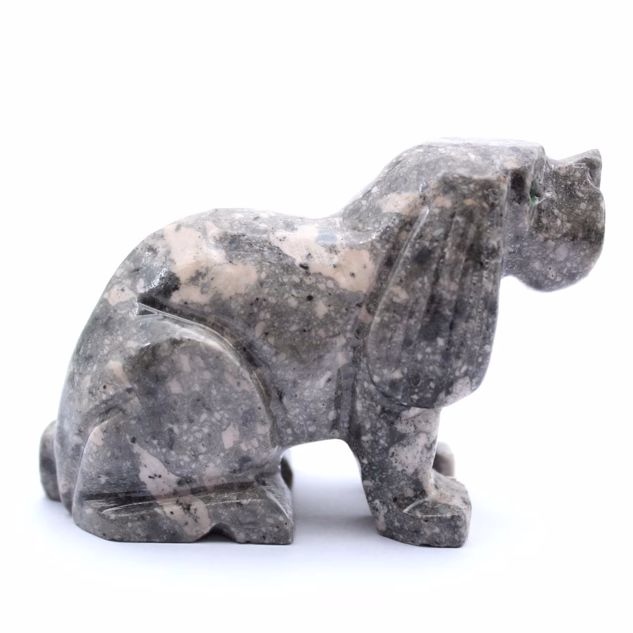 Hund aus Speckstein
