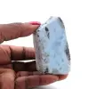 Halbpolierte Larimar-Plakette - 0