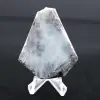 Halbpolierte Larimar-Plakette - 2