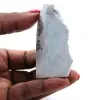 Halbpolierte Larimar-Plakette - 0