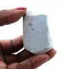 Halbpolierte Larimar-Plakette - 0
