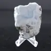 Halbpolierte Larimar-Plakette - 1
