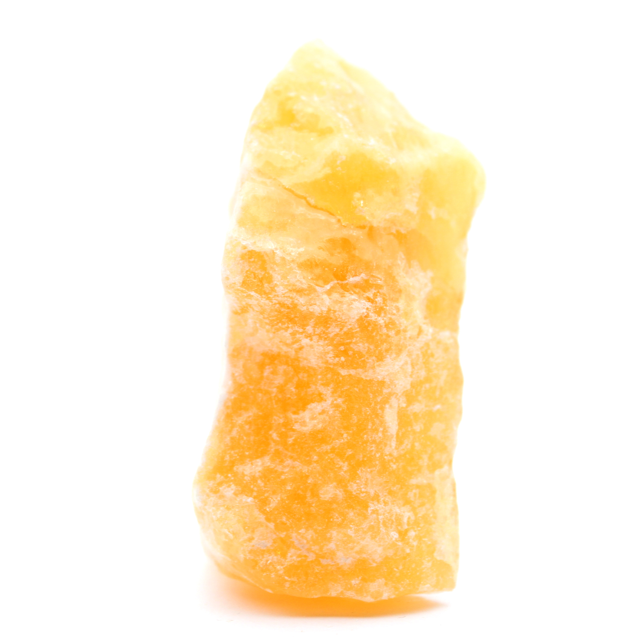 Roher orangencalcit