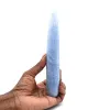 Blauer calcitstab - 0