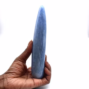 Blauer calcit-stick