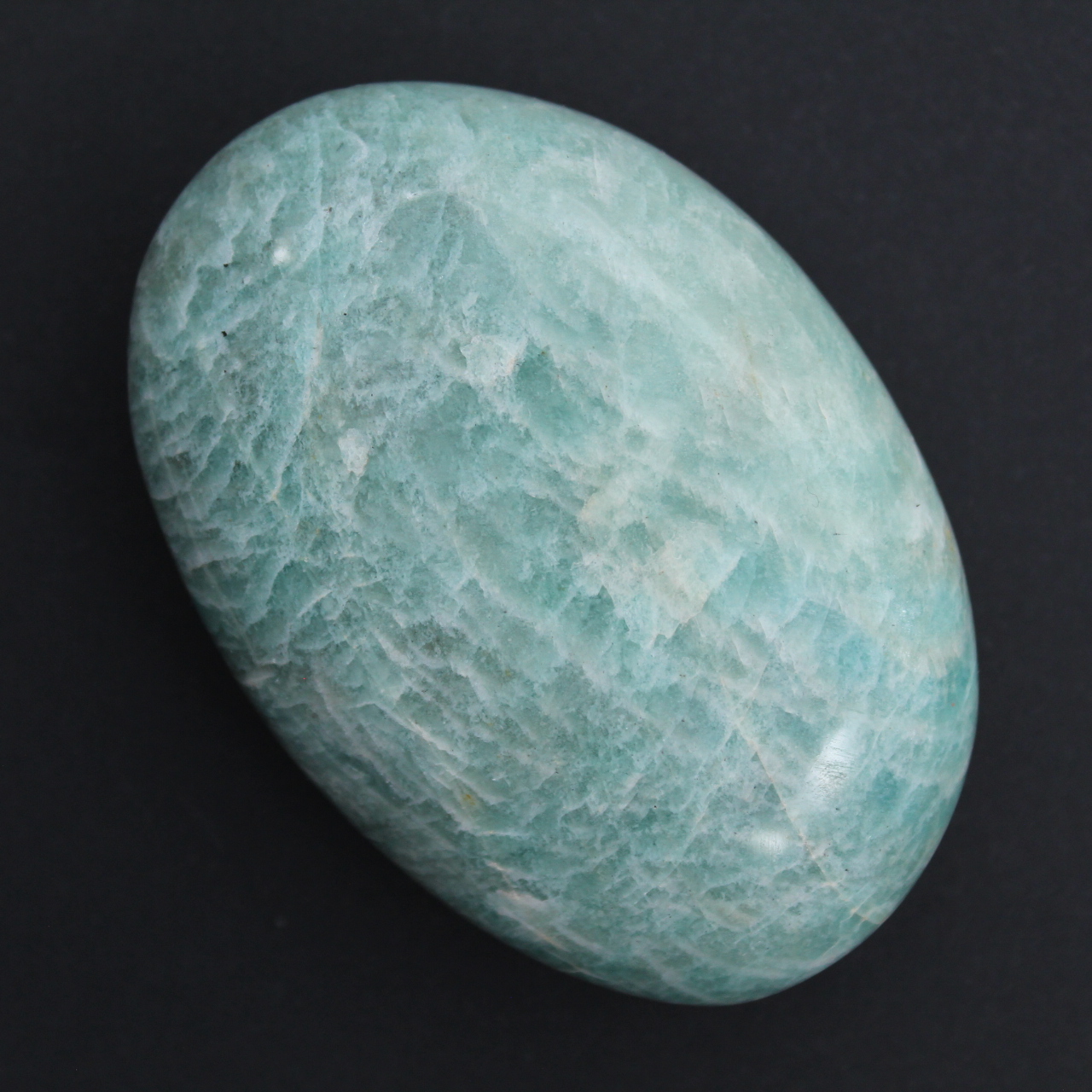 Amazonit-Kiesel
