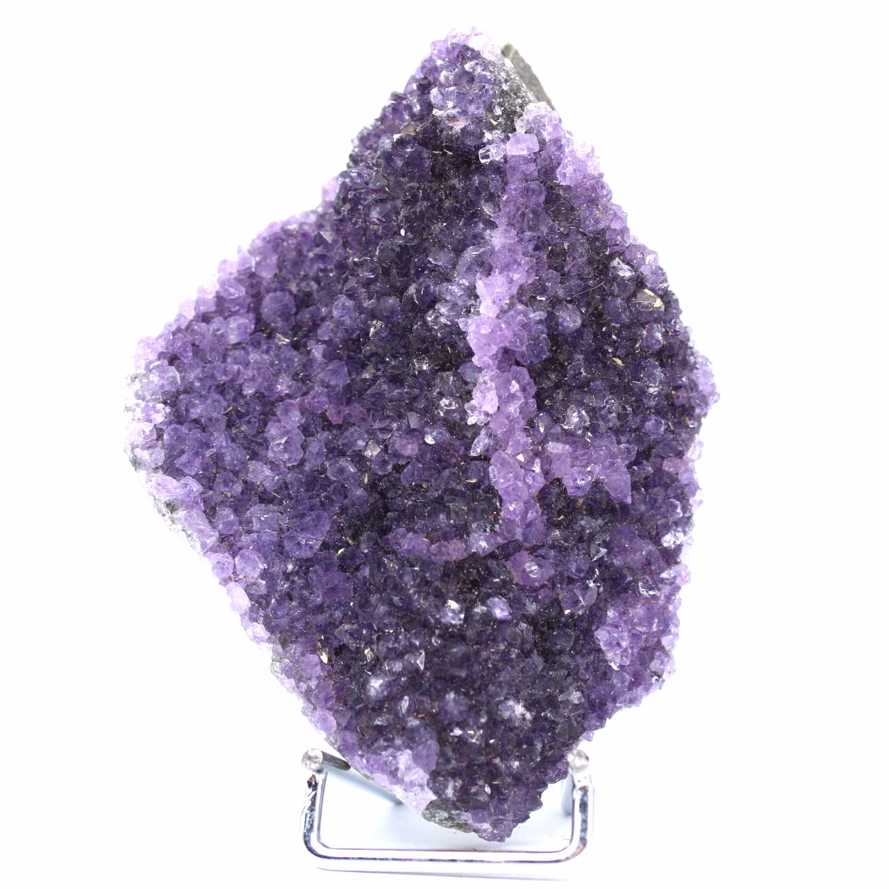Kristallisierter amethyst aus uruguay