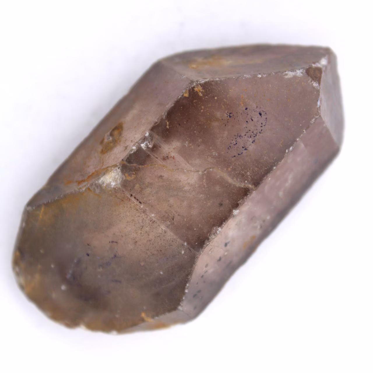 Bi-terminierter Rauchquarz