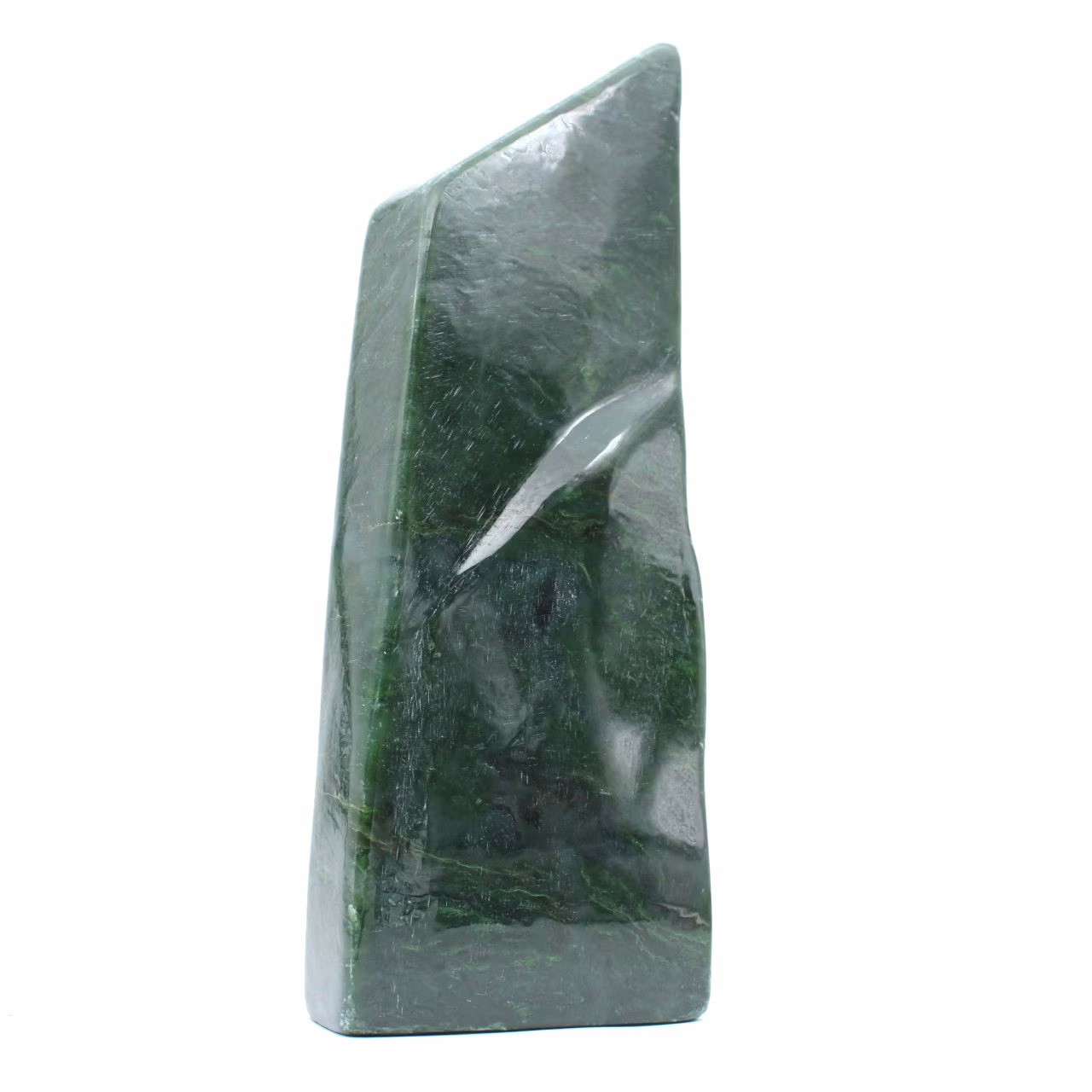 Nephrit-jade zum posieren