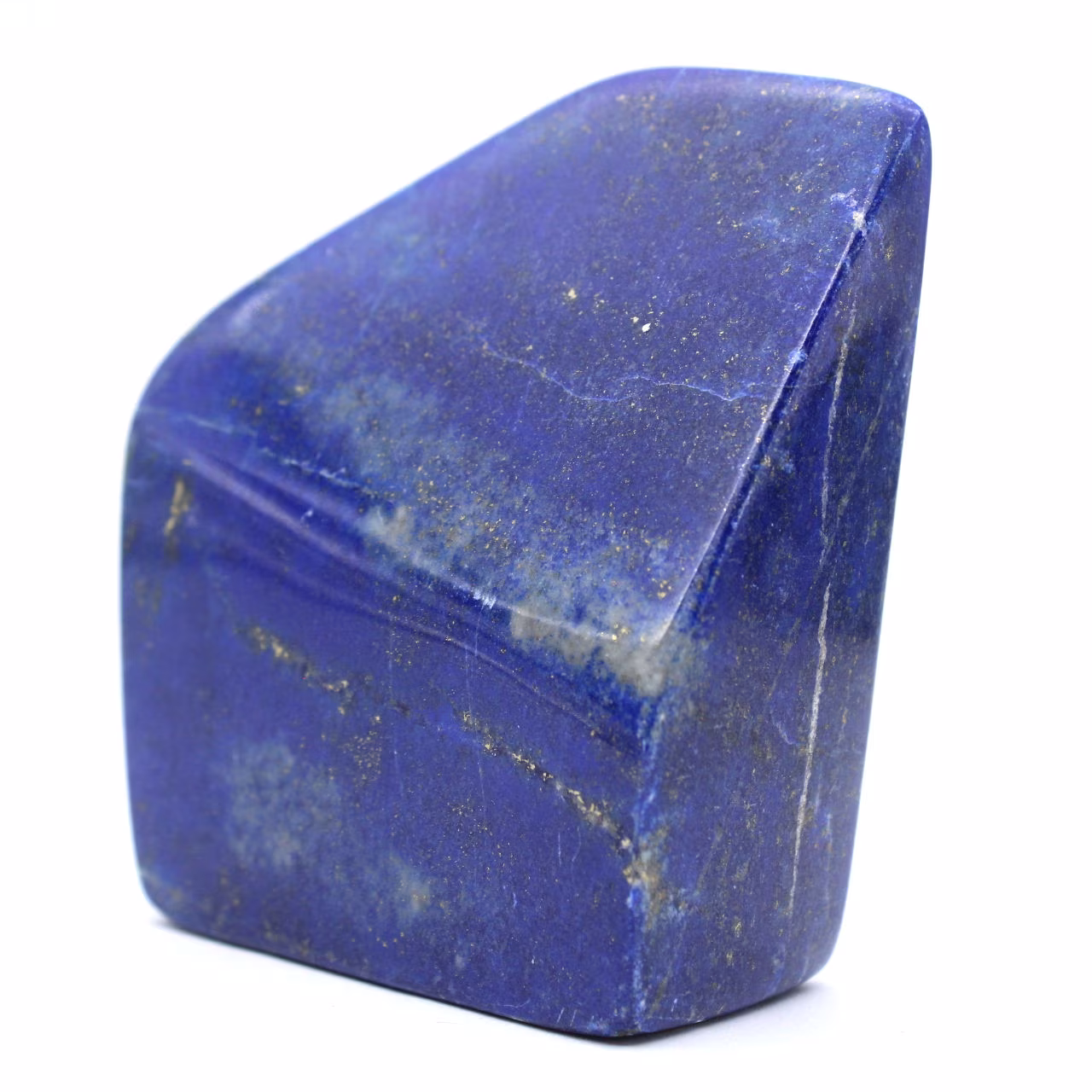 Polierter Lapislazuli-Stein