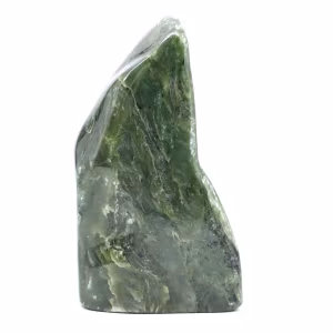 Nephrit-jade polierter stein