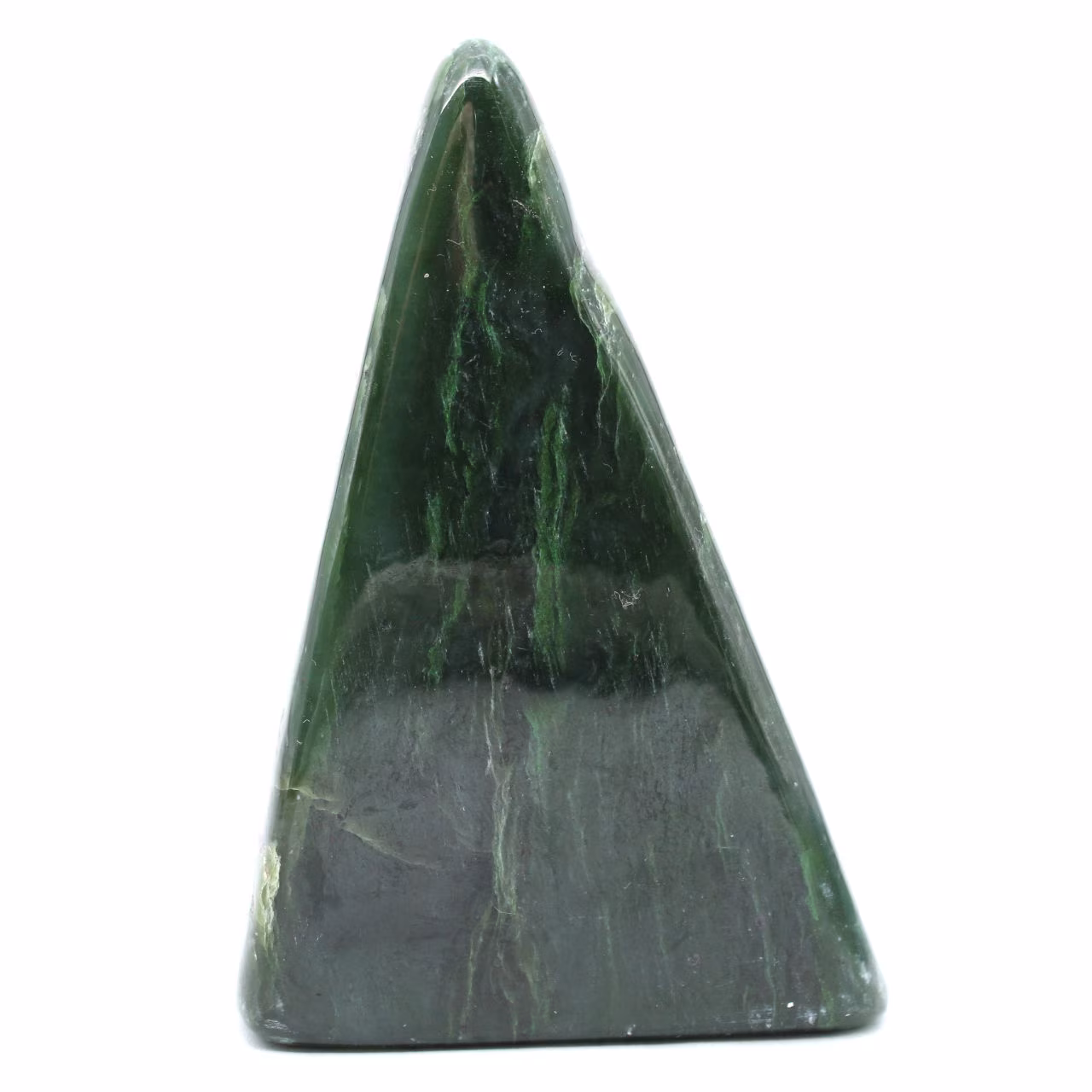 Polierte nephrit-jade