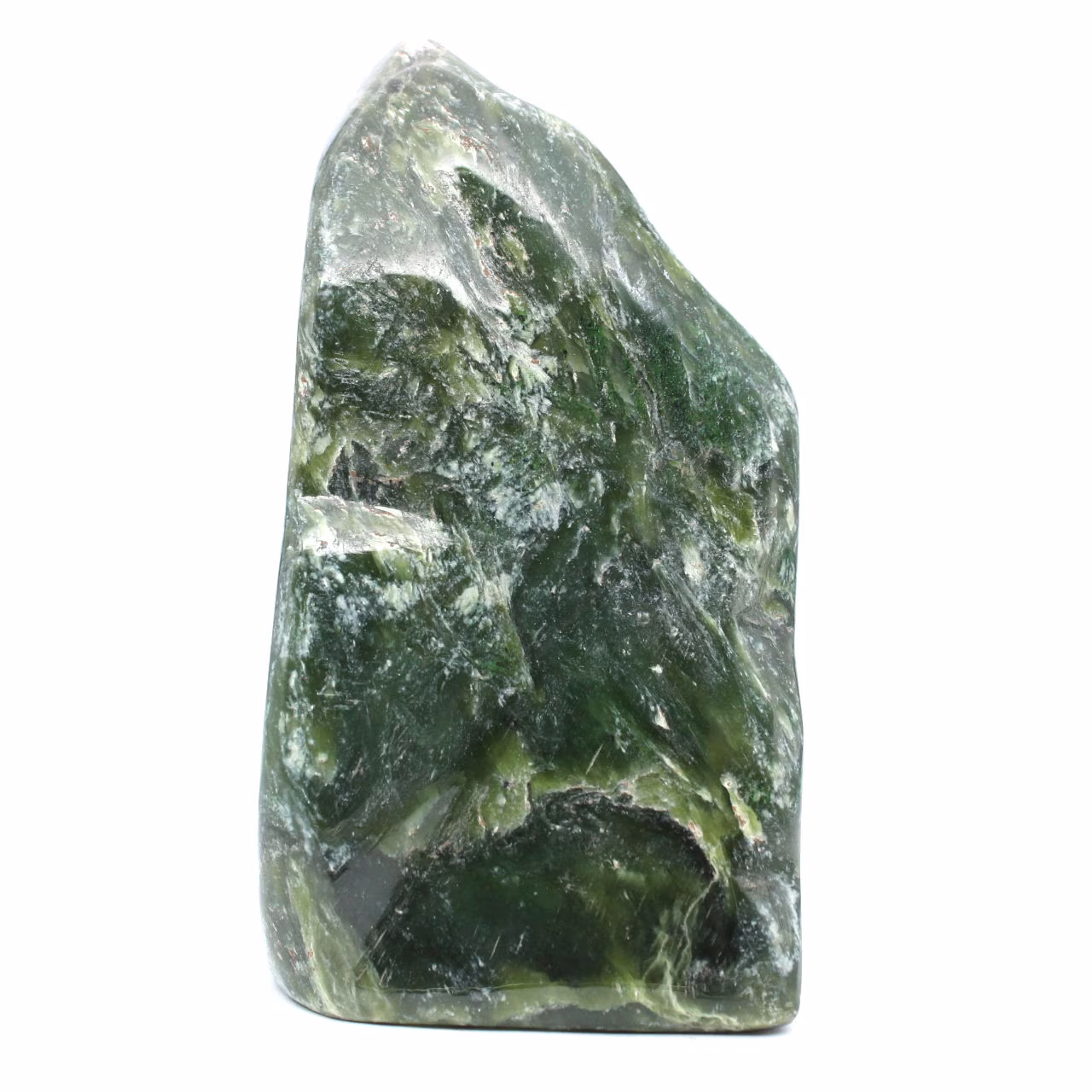 Nephrit-jade zum posieren