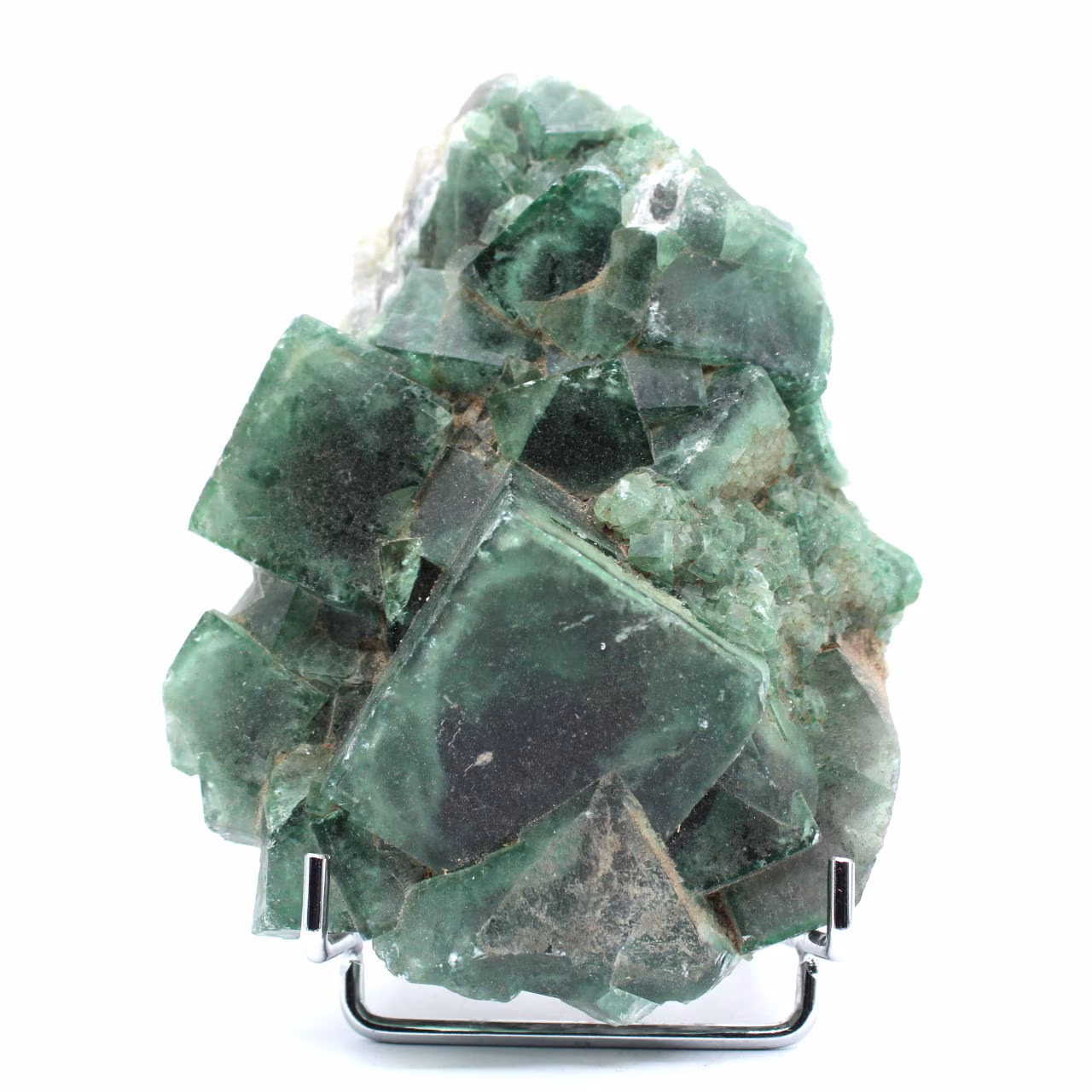 Madagaskar-fluorit auf ganggestein