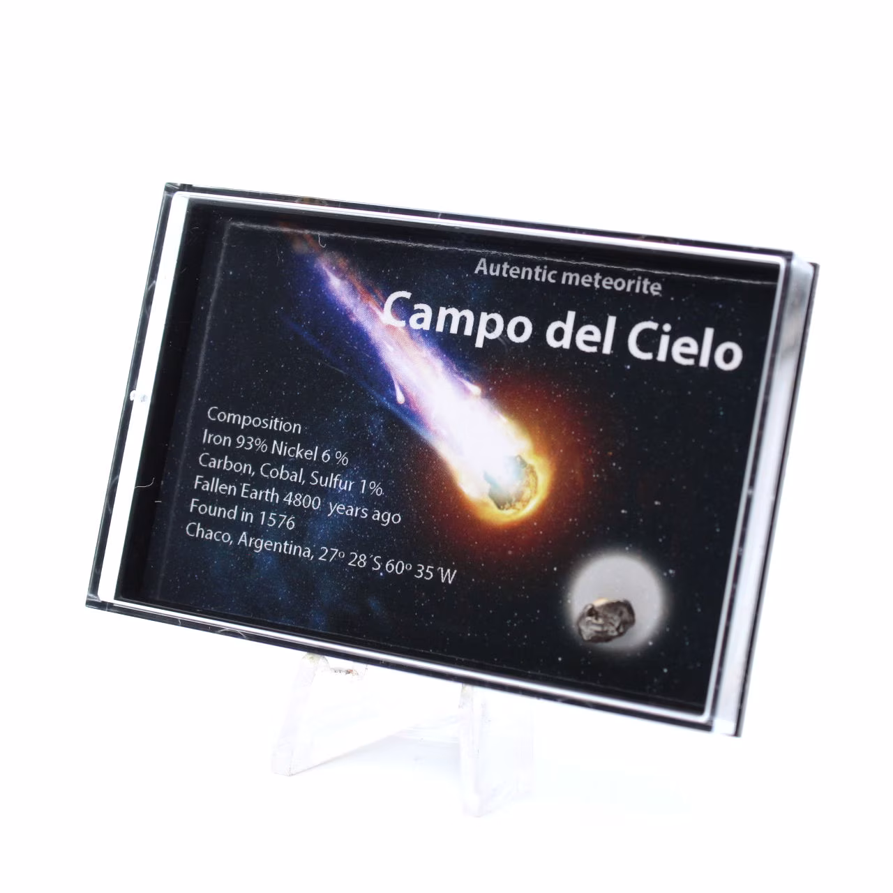 Meteoritenfragment von Campo del Cielo